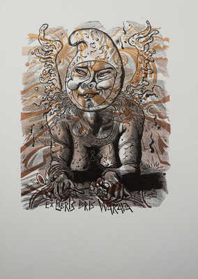 Верхоланцев М.М. 12 книжных знаков. 1990-2000-е.